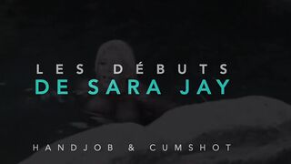 Sara Jay: Hand Job & Cumshots. Sara à ses débuts !