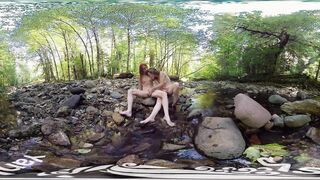 Yanks Ana Molly And Belle Dyke Fun Outside