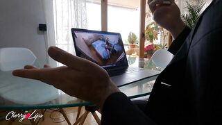 The best Valentine's Day my Cuckold Hubby Watches as my