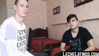 Beautiful straight Latino trades money for a huge raw dick