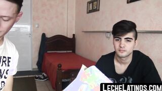 Beautiful straight Latino trades money for a huge raw dick