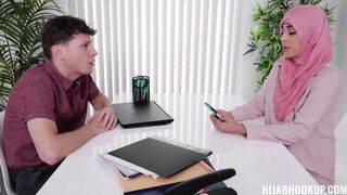 Hijab college girl wants to save her scholarship