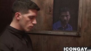 Stud Ty gets to work on Tonys asshole before drilling it