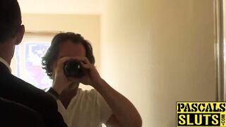 Guzzling cum dump Missy Kink gets some multiple orgasms