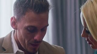 hungry voluptuous Savannah seduces new groom