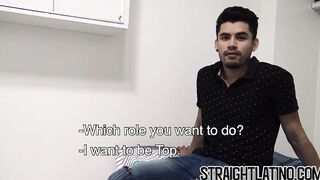 Straight Latino sucks man off before being barebacked hard