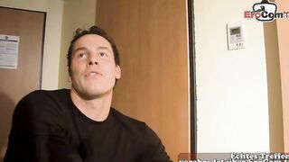 German teens casting with chick next door and a Stranger two