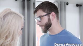 Brutal pussy pounding for thick blonde babe Kenzie Taylor