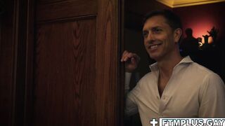 Stepdad invited Noah to ride his hard cock