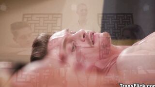 A massage turns out into a wild 3SOME