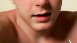 Smoke and sex toy fun until Billy shoots all of his cum