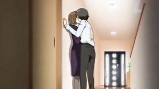 Hot busty babe fucks younger guy
