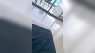 Horny Blonde Gets BBC Creampie