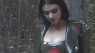 Beyond a latexclad An inked boy devoured Naudia Nyce