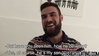 Twinks love being raw penetrated by their bearded lover