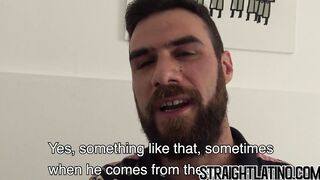 Twinks love being raw penetrated by their bearded lover