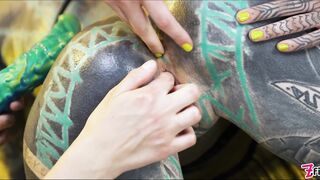 Anuskatzz and Serpienta get their holes gaped