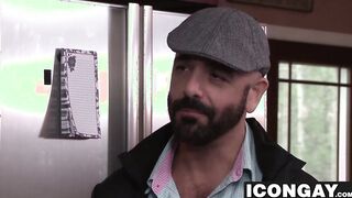 Sexy stepdad Adam Russo wants to fuck cute twink Derek Reed