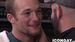 Sexy stepdad Adam Russo wants to fuck cute twink Derek Reed