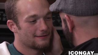 Sexy stepdad Adam Russo wants to fuck cute twink Derek Reed