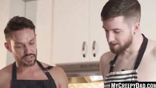 Innocent stepson beat crude doggystyle in the wake of sucking large dick