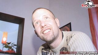 German real amateur lovers casting with cunt with mouth next door