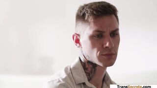 I got anal dicked by my shemale stepmom