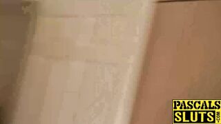 Girlfriends daughter Leah Lixx gets her tight ass pounded
