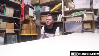 A shoplifter who has been inked works hard while being deeply and raw fucked