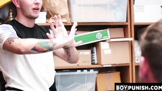 A shoplifter who has been inked works hard while being deeply and raw fucked