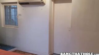 Black haired guy licks nipples till they go hard and barebacks