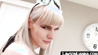 TS house cleaner Lianna Lawson rimmed before crude buttcentric banging