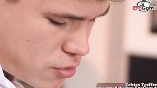 slender homosexual twinky lovers fucks bareback anal