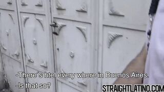 Sweet Latino turning gay after his first man to man sex