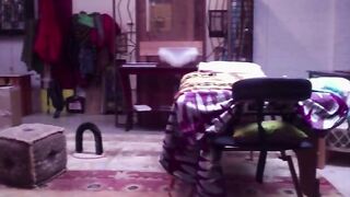 Mean porn video – Ebony girl gives massage and sex to older man