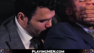 Tasteful money managers appreciate wet sensual caresses and harsh fucking