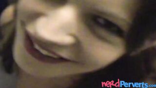 Isabella Kay English gal tricked into sucking on hard chode
