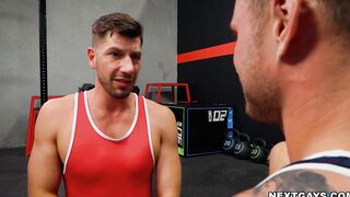 Blain and Jordan Starr wrestle leads them to SEX!