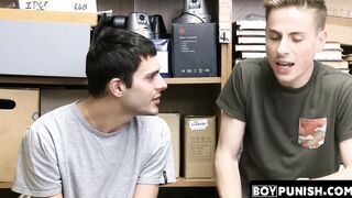 BBC trio with bareback and cumshot Jock and Twink Thief