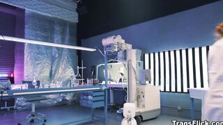 Scientists ORGY with the trandroids