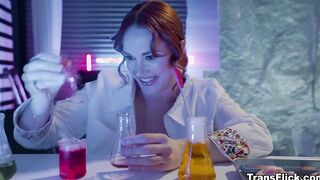 Scientists ORGY with the trandroids