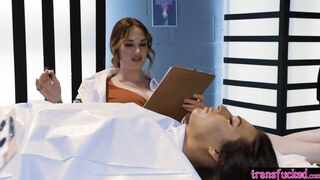 Three tranny dolls fucked hot doctors