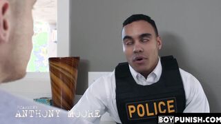 Security stud rimmed before deepcreaming the young man