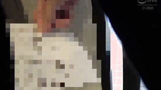 Sensitive woman who is cum while crying in double acme inserted at the same time 1of5