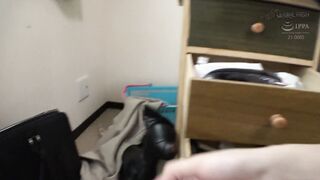 Sensitive woman who is cum while crying in double acme inserted at the same time 2of5