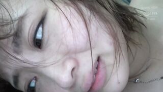 Sensitive woman who is cum while crying in double acme inserted at the same time 2of5