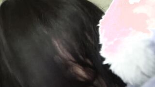 Sensitive woman who is cum while crying in double acme inserted at the same time 3of5