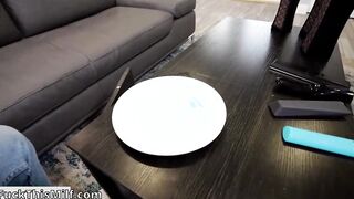 MILF Armani Black to stepson, ＂I like you watching me, but, I kinda want you to fuck