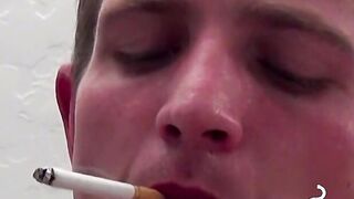 Chronic tobacco user wild cockstrokingÂ withÂ Marcus