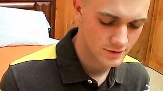 Bryce Corbin cant enjoy a cigarette without jerking off